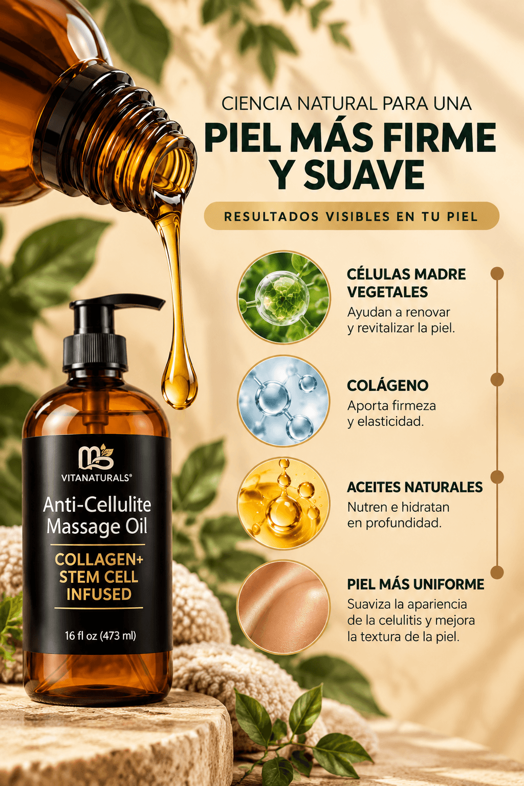 VITANATURALS TRATAMIENTO CORPORAL REAFIRMANTE